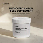 MUKWO Medicated Animal Feed Supplement — Therapeutic Nutritional Support, 12 OZ